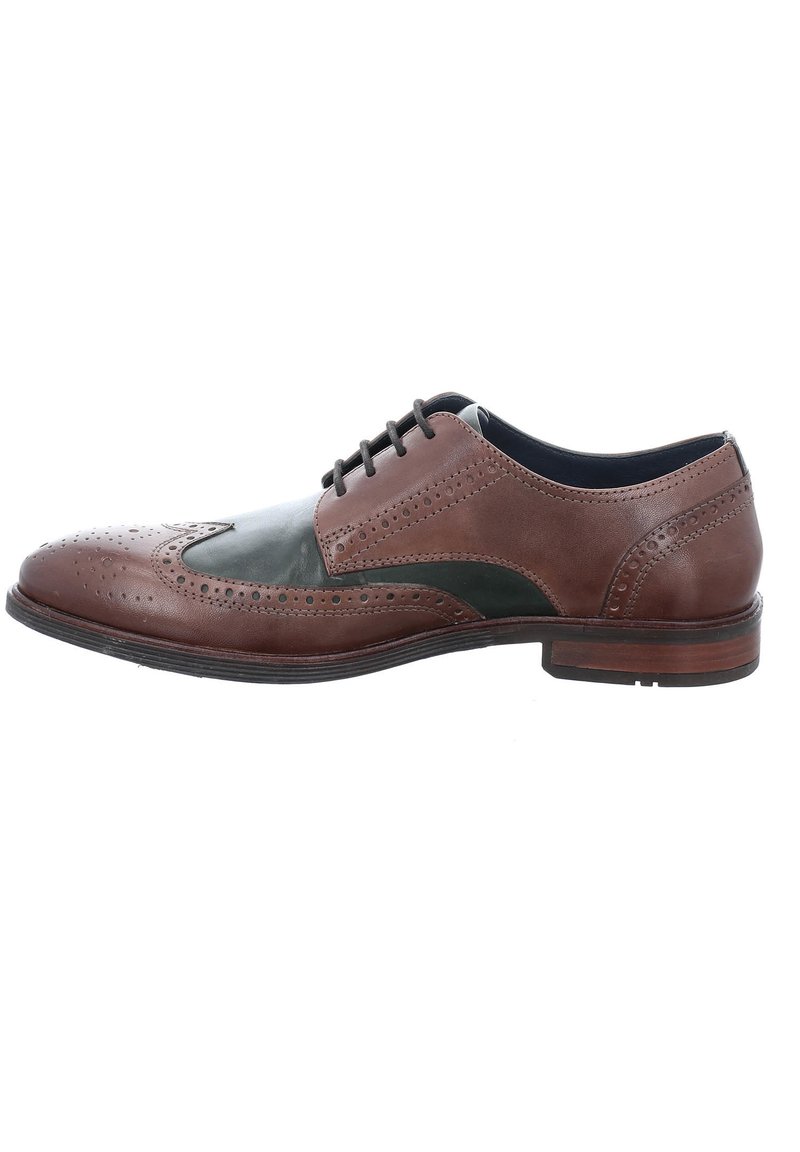 Derbies Josef Seibel Maurice - Cuir Souple, Semelle Caoutchouc - Pour Homme - Confort Et Style Classique