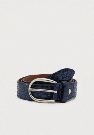 BELT - Ceinture - navy/blue metallic