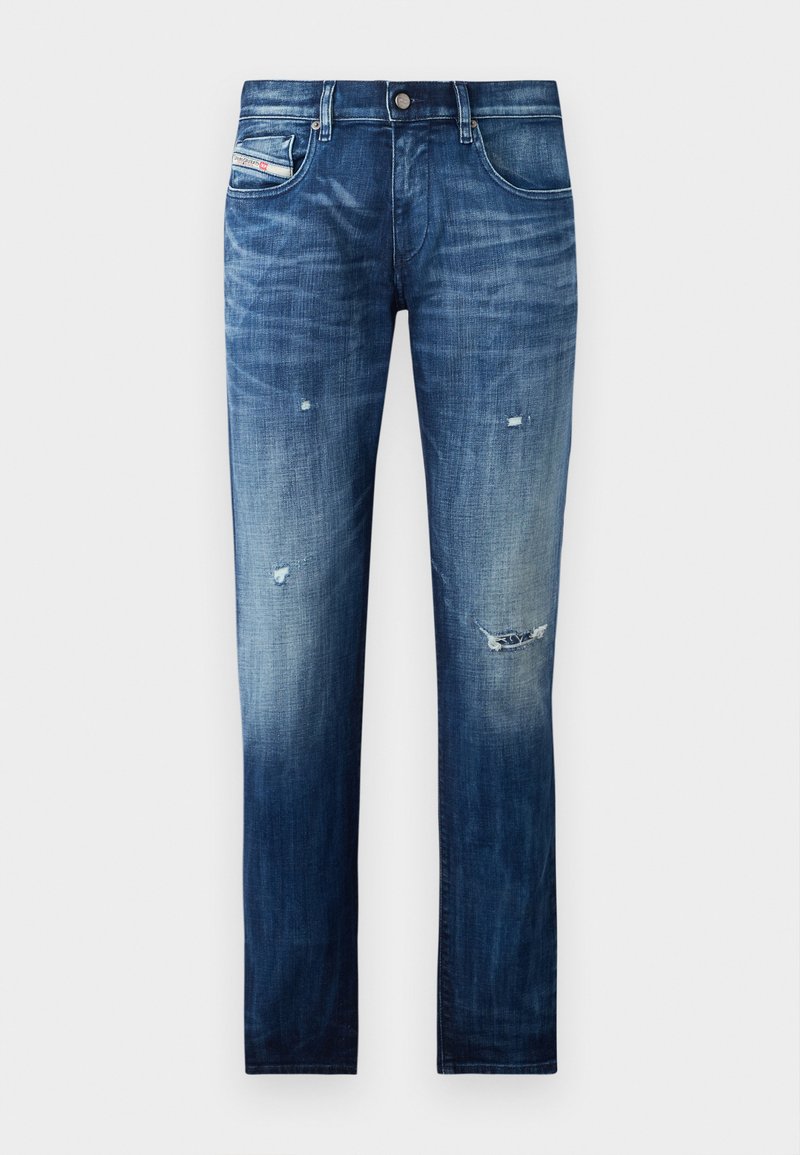 Diesel Straight leg jeans blauw denim/bluedenim