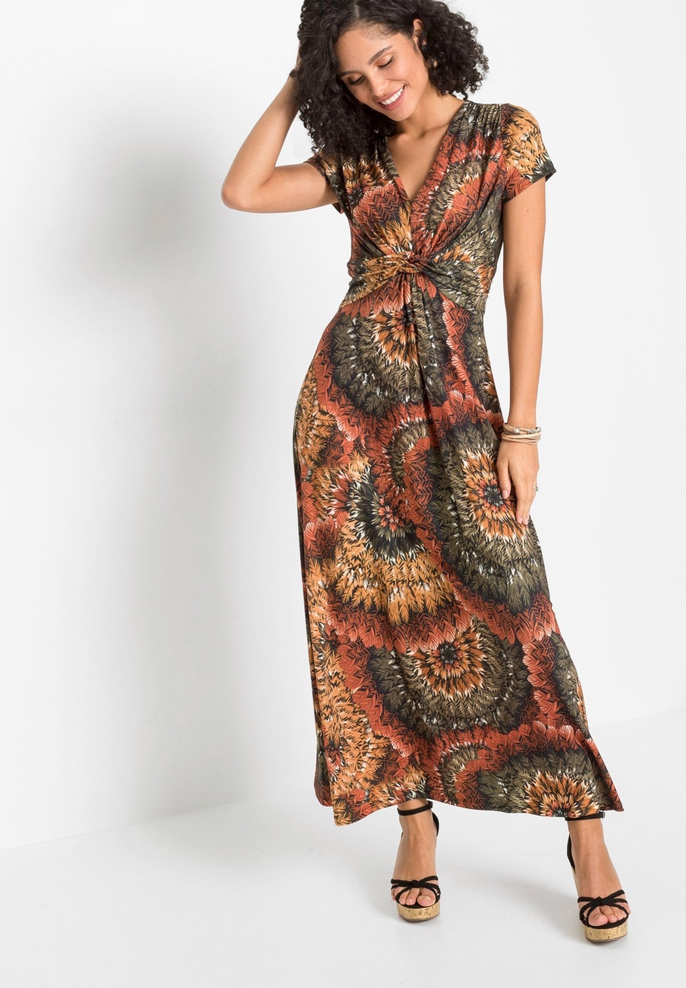 Braune Maxikleider online shoppen | ZALANDO