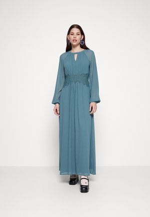 VIMILINA L/S O-NECK - Maxi-jurk - north atlantic