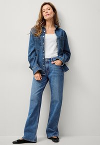 Ellos Collection MIT EINER LOCKEREN PASSFORM - Skjortebluser - mittelblau