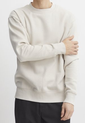 Sweater - mottled beige