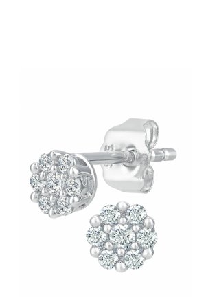 DIAMOND - Boucles d'oreilles - white gold-coloured
