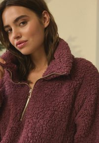 Next HALF ZIP - Fleecepullover - pink