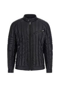 STEPP - Dirbtinės odos striukė - schwarz