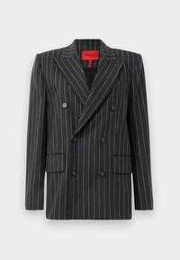 EMAIL&DRINK - Blazer - dunkel grau/white