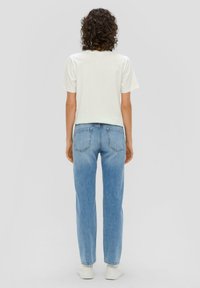 s.Oliver MIT -DETAIL - T-Shirt print - creme