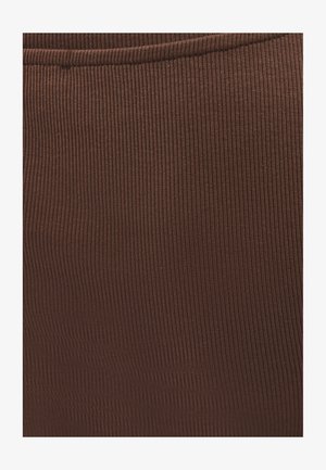 OXXO, OXXO BOAT NECK SHORT SLEEVE T-SHIRT - T-Shirt basic - cocoa brown