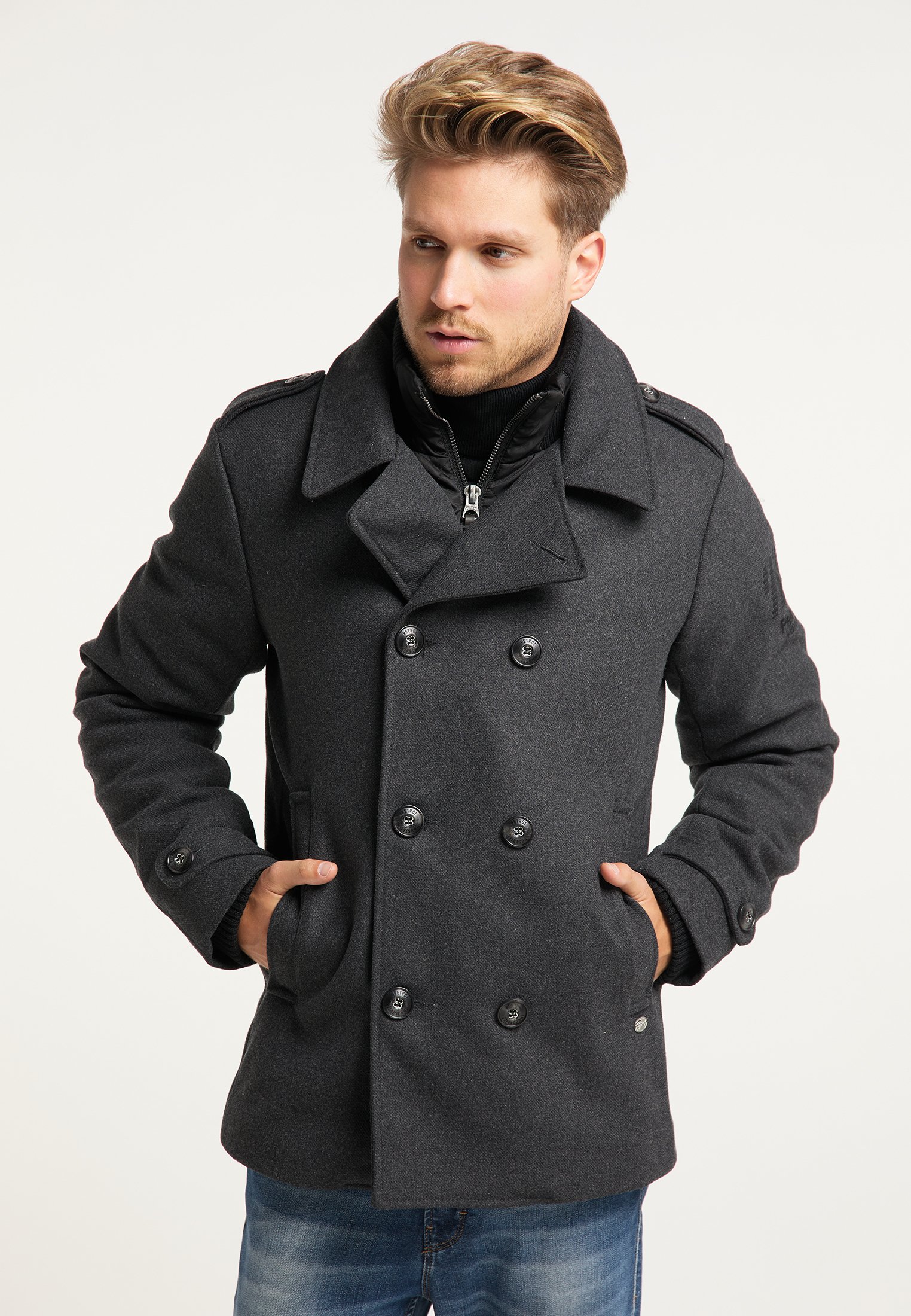 petrol industries jacket wool