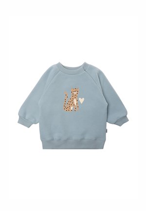 LEOPARD - Sweatshirt - hellblau