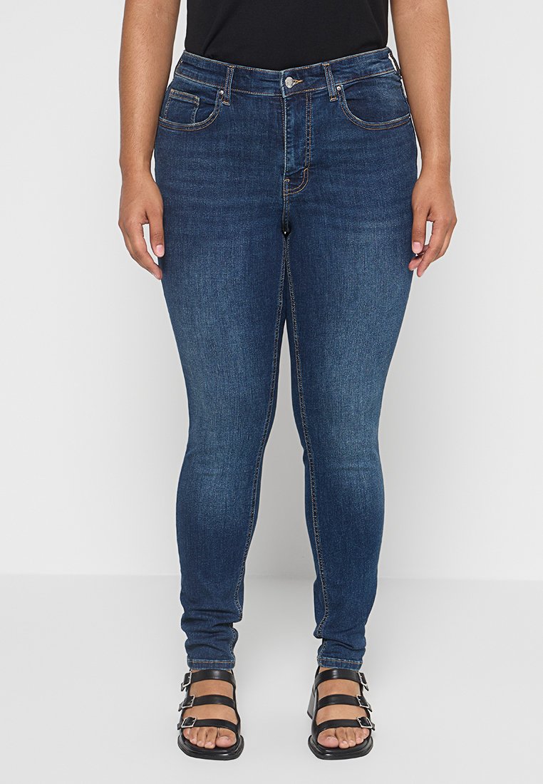 ONLY Carmakoma Jeans Skinny Fit koningsblauw
