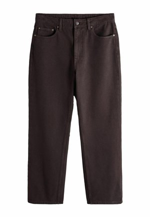THE SET, REGULAR FIT - 90S STRAIGHT LEG JEANS . - Straight leg -farkut - chocolate brown