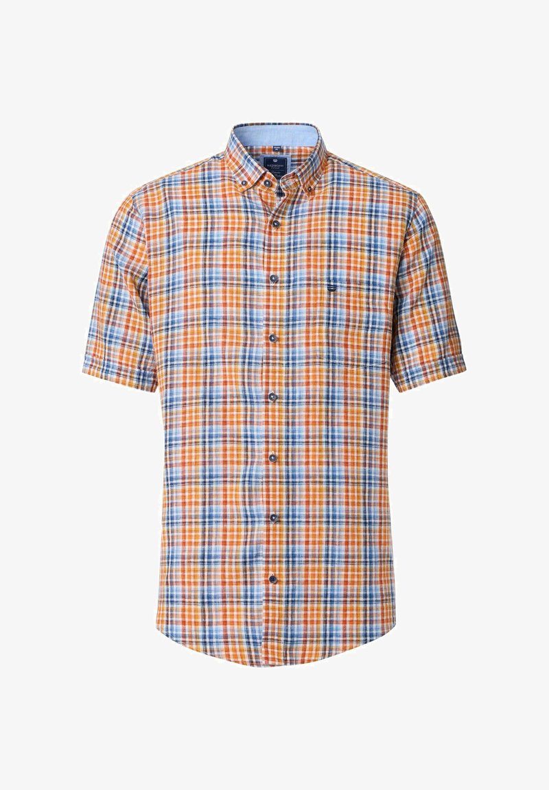 Redmond COMFORT FIT - KURZARM - Overhemd - orange