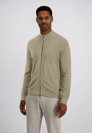 Pierre Cardin STRICKJACKE - Strickjacke - grau