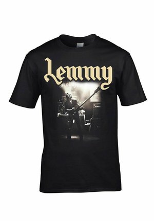 rockshirts LEMMY KILMISTER - BORN TO LOSE LIVED TO WIN 1945-2015 - Triko s potiskem - black