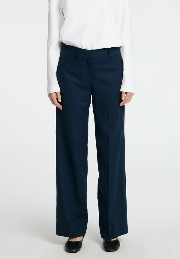 SLFTANIA RITA WIDE PANT  - Stoffhose - dark sapphire