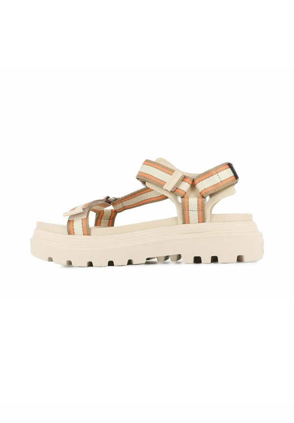 Platform sandals - sahara mix