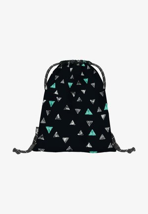 Drawstring sports bag - schwarz