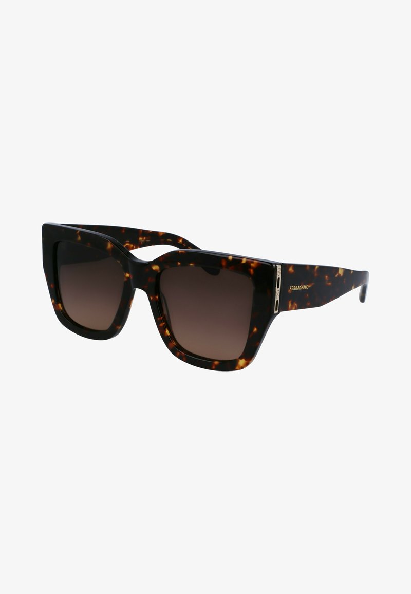FERRAGAMO SALVATORE - Sonnenbrille - dark tortoise