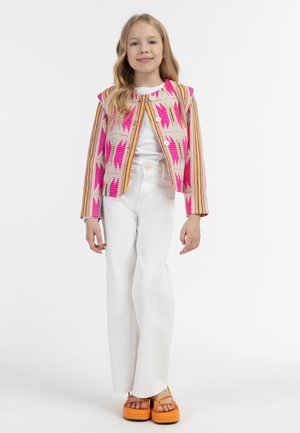 IZIA, IZIA JACKE - Giacca da mezza stagione - pink inka pattern