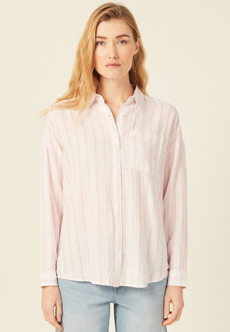 BONOBO Jeans ÖKOLOGISCH VERANTWORTUNGSVOLLES - Camicia - rose clair