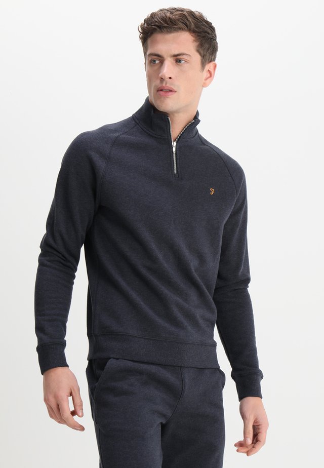 JIM ZIP - Collegepaita - true navy marl