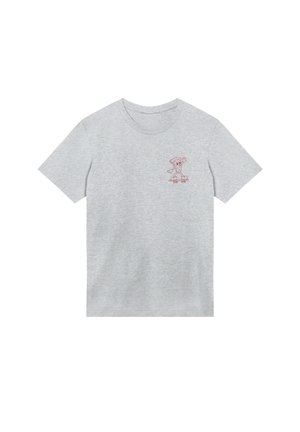 F4NT4STIC, FRIDAY PIZZA CLUB - Print T-shirt - grey melange