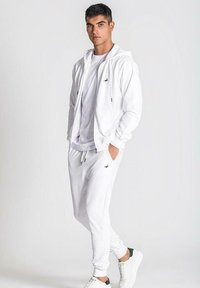 Gianni Kavanagh ESSENTIAL SCORPIO - Felpa con zip - white