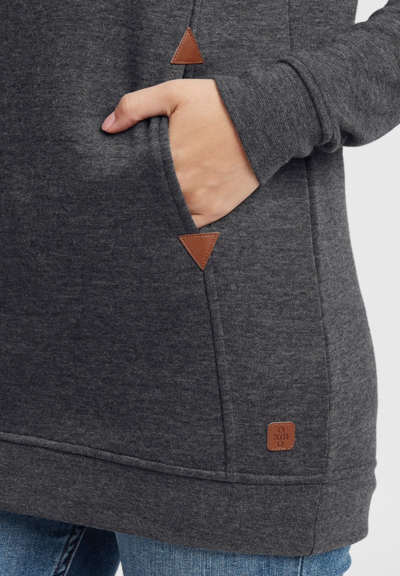 Damen Sweatshirts | Oxmo OXVICKY Kapuzenpullover dar grey m/dunkelgrau - CC01313 Damen Sweatshirts | Oxmo OXVICKY Kapuzenpullover dar grey m/dunkelgrau - CC01313