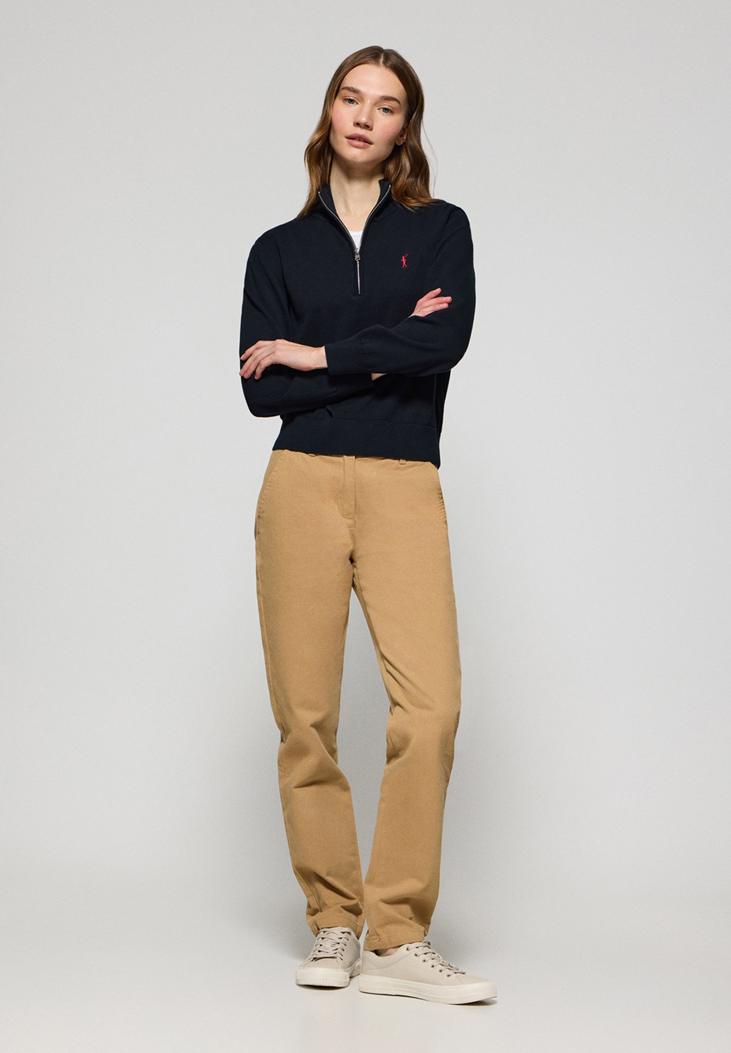 Polo Club ZIPPER NECK GG 12 RIGBY - Jumper - navy/blue - Zalando