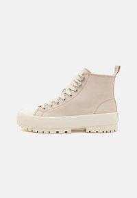 LUGGED HYBRID MID LACEUP  - Høye joggesko - eggshell/creamy white