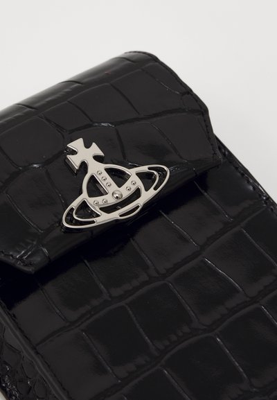 Vivienne Westwood PHONE BAG UNISEX - Telefonveske - black
