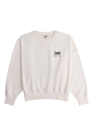 Lee, LEE X MM CREW SWEATSHIRT - Sweatshirt - white