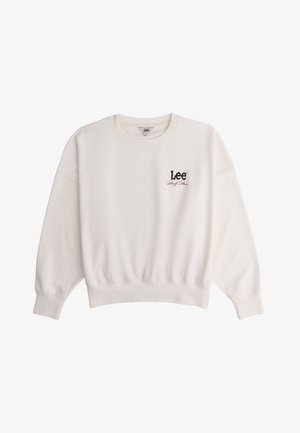 Lee, LEE X MM CREW SWEATSHIRT - Sweatshirt - white