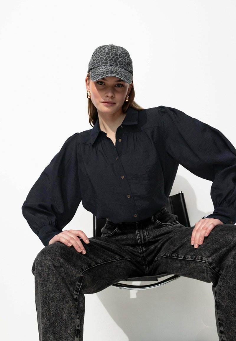 Promod Chemisier marine/bleu marine