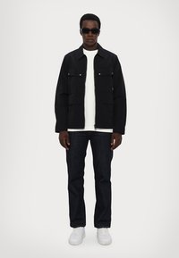 PS Paul Smith UNLINED OVER SHIRT JACKET - Summer jacket - black