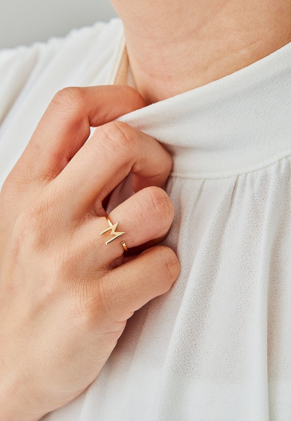 INITIAL RING GOLD (A-Z) - Ring