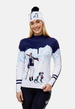 BERNIE - Long sleeved top - indigo