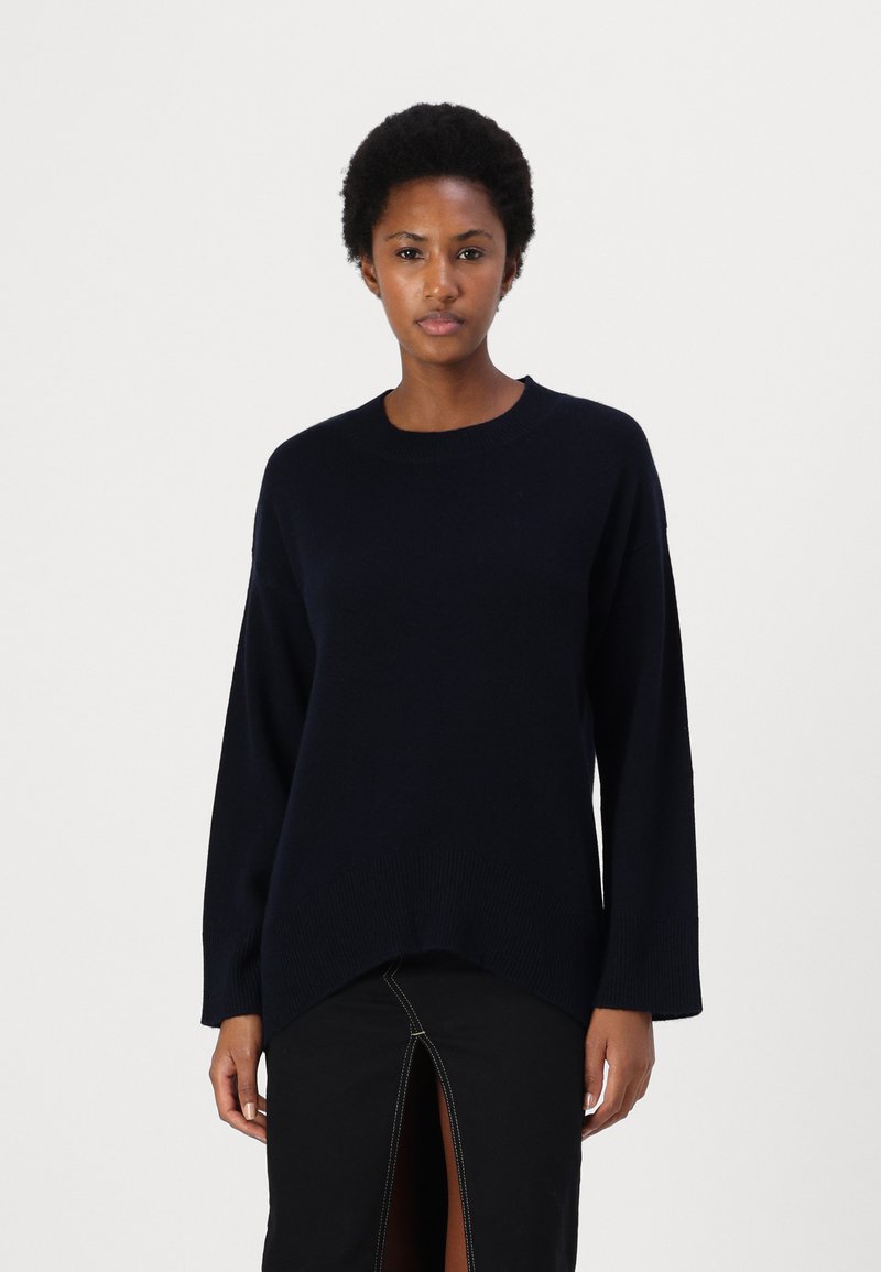 pure cashmere LOOSE FIT - Pulover - dark navy