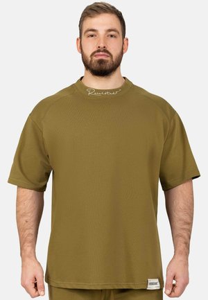 SPORTS - T-shirt con stampa - khaki