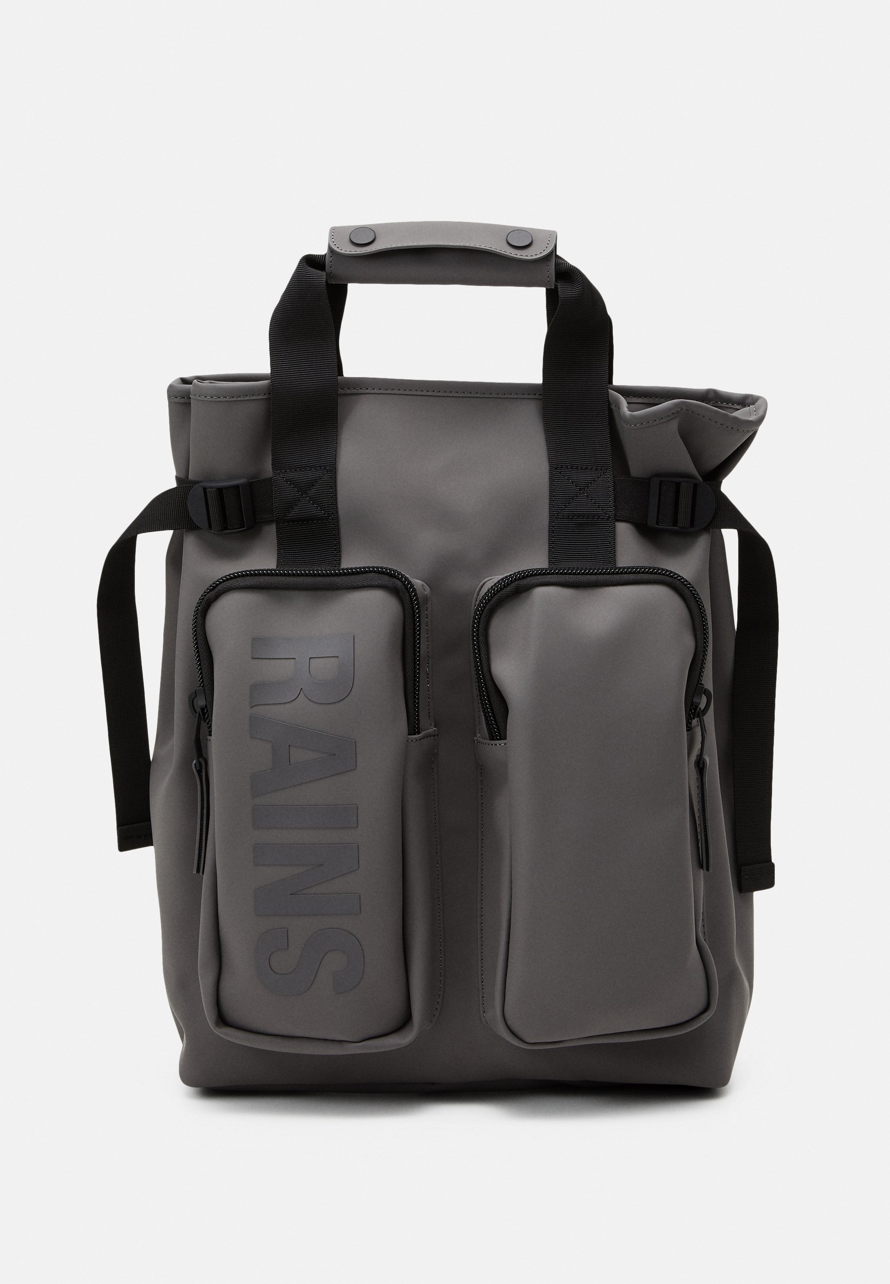 Rains TEXEL TOTE BACKPACK W3 UNISEX - Rucksack - grey