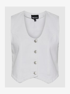 Pieces, PCANNICA VEST - Vesta - bright white
