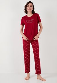 LELA SOFT TOUCH - Set lenjerie de noapte - bordeaux