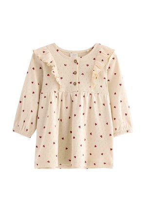FRILLS - Jerseyjurk - light beige
