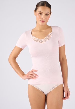 Damart, T-shirt print - pink
