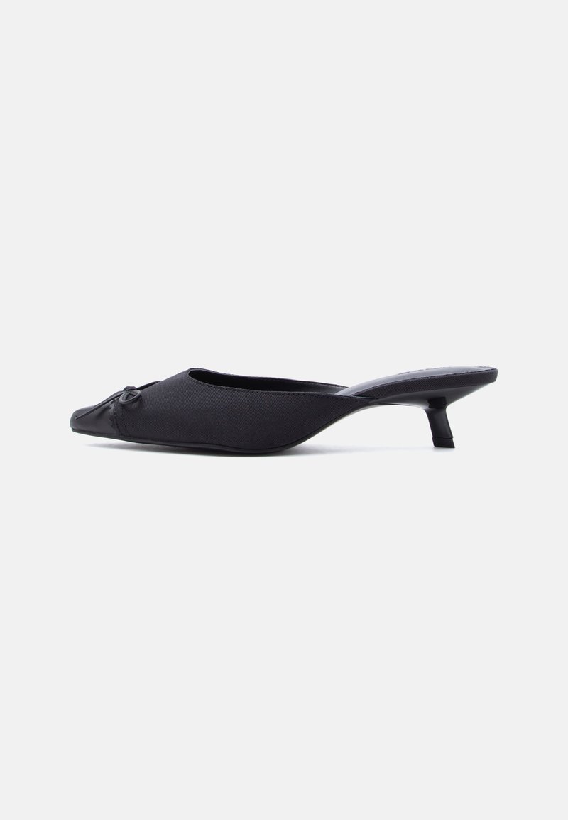 HUGO SELENY MULE - Sandalias planas - black/negro - Zalando.es