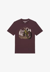 Unausgewählt, red brown