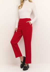 Kaffe Pantalon classique - red