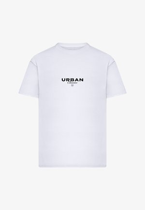 Urban Classics, URBAN CLASSICS MASTERING BASICS LOOSE TEE - T-shirt imprimé - white